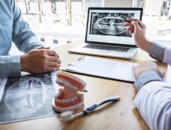 receptionist desk in Arlington